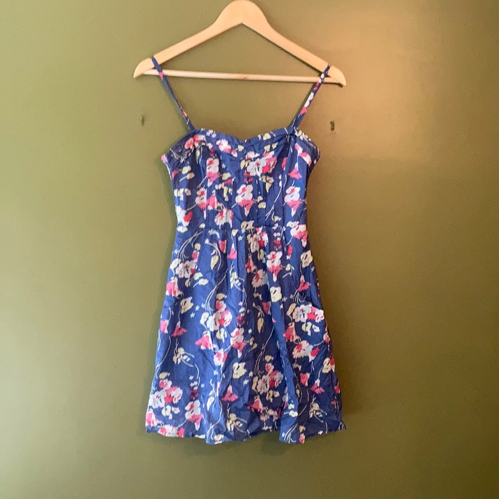 Mini floral dress